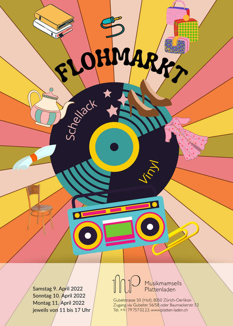 Nicht verpassen: den April-Flohmarkt im Hinterhof in Zürich-Oerlikon