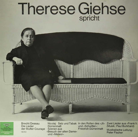 Therese Giehse spricht
