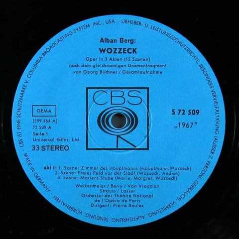 Berg - Wozzeck