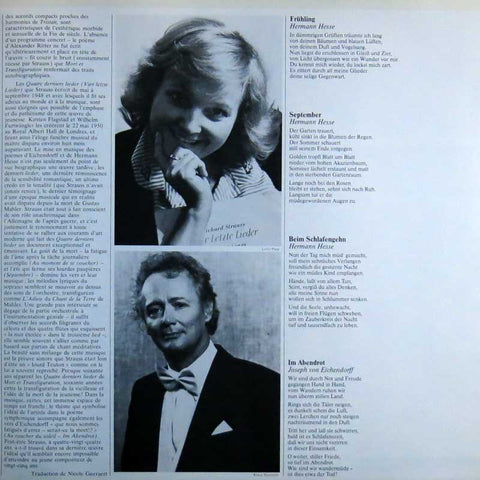 Strauss - Vier letzte Lieder