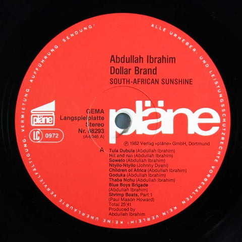 South African Sunshine