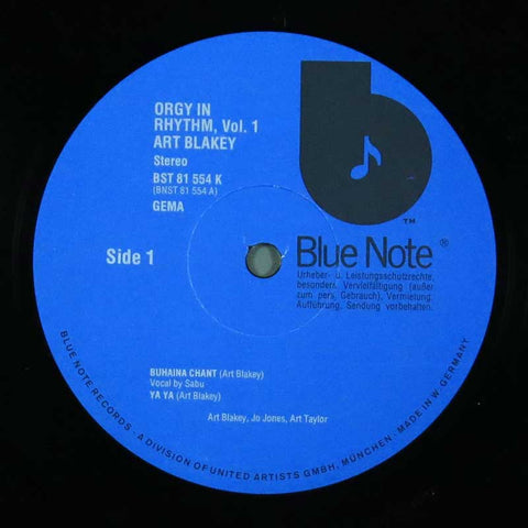 Orgy In Rhythm Volume One