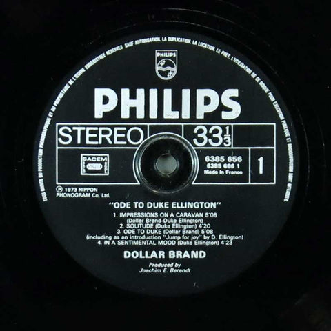 Ode To Duke Ellington