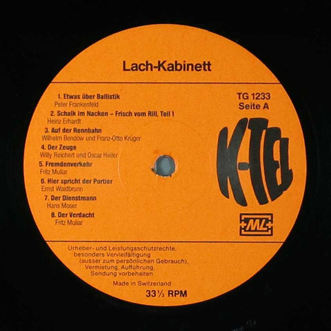 Lach-Kabinett – Unvergessene Erfolge unserer grössten Komiker