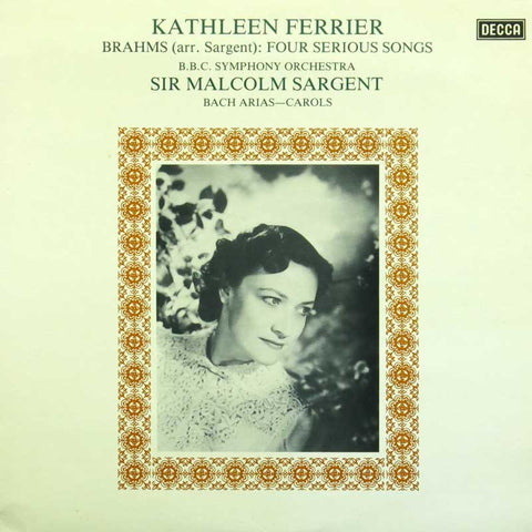 Brahms - Four Serious Songs