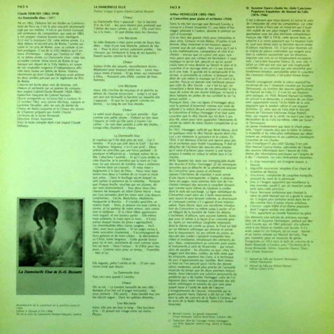 Les Concerts imaginaires Disque No 1