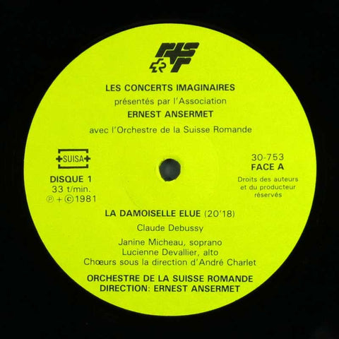 Les Concerts imaginaires Disque No 1