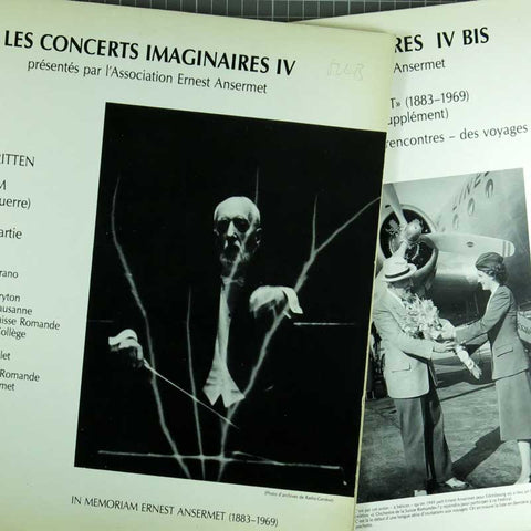 Les concerts imaginaires IV Disques No 7 & 8