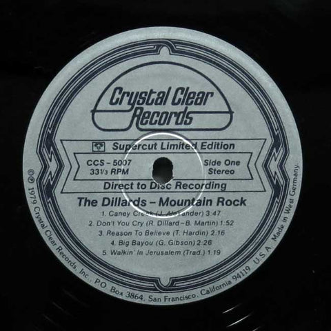 Mountain Rock "Direct To Disc"