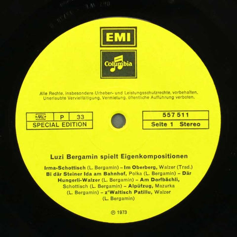 Luzi Bergamin spielt Eigenkompositionen