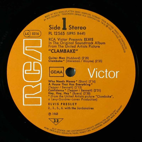 Clambake - Soundtrack