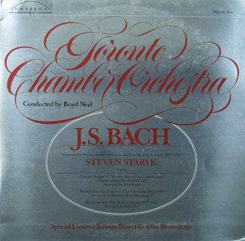 Bach - Sonate Chamber Orchestra "Direct-To-Disc"