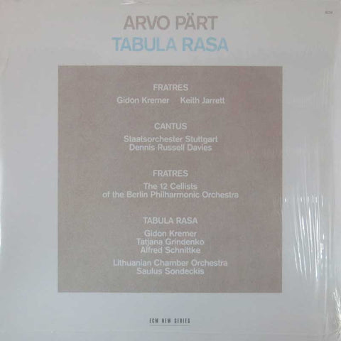 Pärt - Tabula Rasa