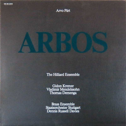 Pärt - Arbos