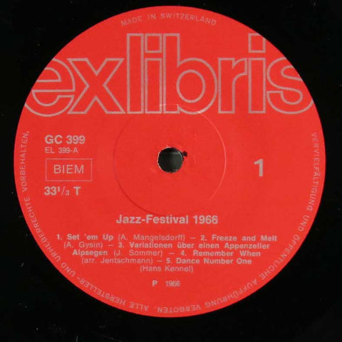 16. Int. Amateur-Jazz-Festival Zürich 1966
