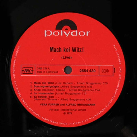 Mach kei Witz!