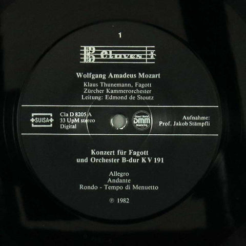 Mozart - Fagottkonzert / Klarinettenkonzert