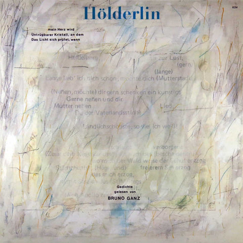 Hölderlin - Gedichte gelesen von Bruno Ganz