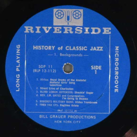 Riverside History Of Classic Jazz