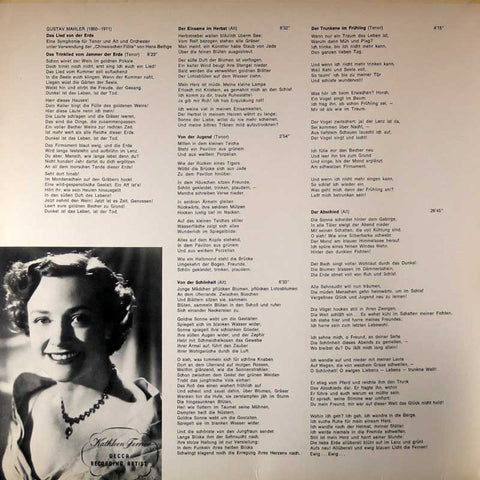 Mahler - Das Lied von der Erde