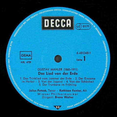 Mahler - Das Lied von der Erde