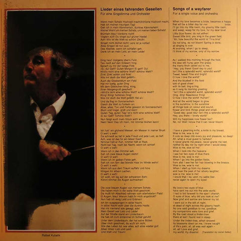 Mahler - Symphonie Nr. 5 / Lieder eines fahrenden Gesellen