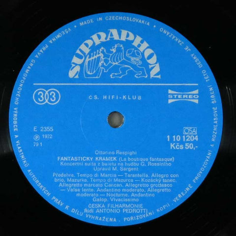 Respighi, Rossini – Pini Di Roma / La Boutique Fantasque