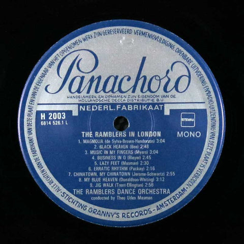 The Ramblers in London, 1932-33