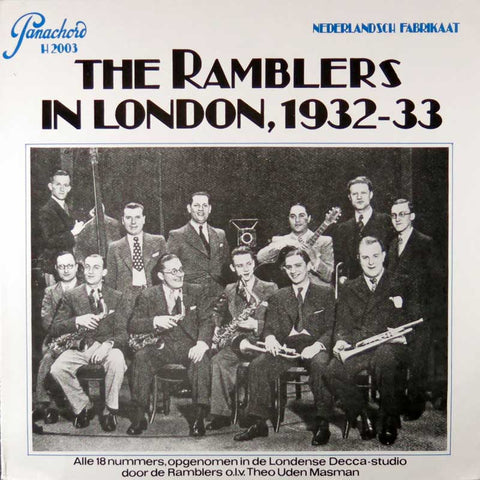 The Ramblers in London, 1932-33