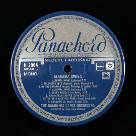 Alabama Swing - September 1933 - February 1935