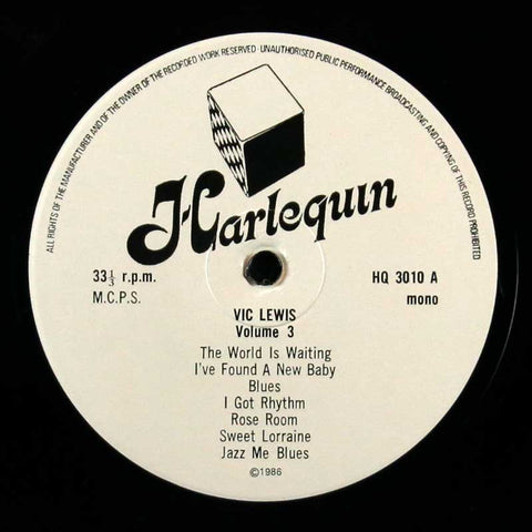 Vic Lewis Jam Sessions Volume 3 1945 - 1946