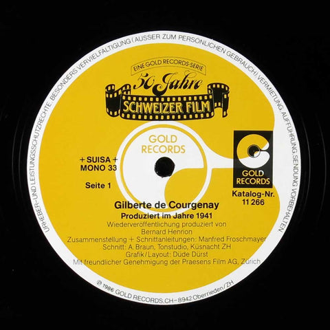 Gilberte de Courgenay - Soundtrack