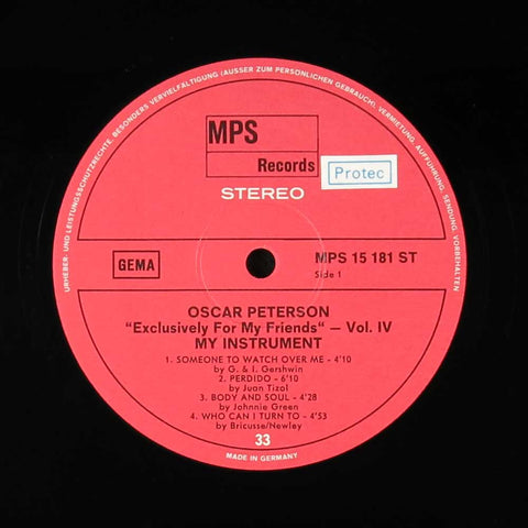 Oscar Peterson IV - My Favorite Instrument