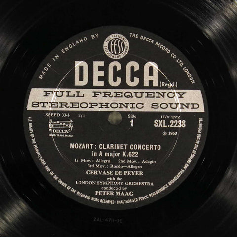 Mozart - Clarinet Concerto / Horn Concertos