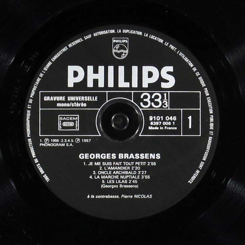 Georges Brassens 4 - Je me suis fait tout petit