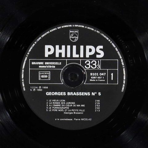 Georges Brassens 5 - Le Pornographe