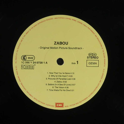 Zabou (Original Motion Picture Soundtrack)
