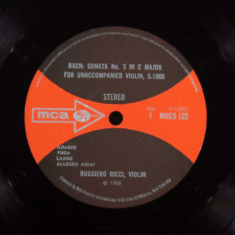 Ricci plays Bach Vol 3