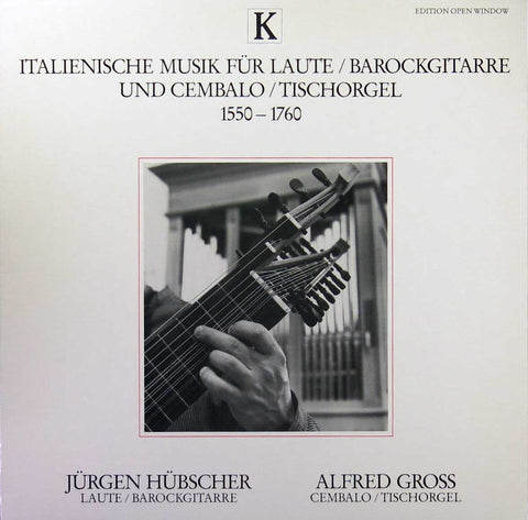 Italienische Musik für Laute/Barockgitarre und Cembalo/Tischorgel