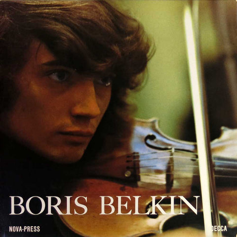 Seltene Buch/LP-Sonderausgabe Boris Belkin
