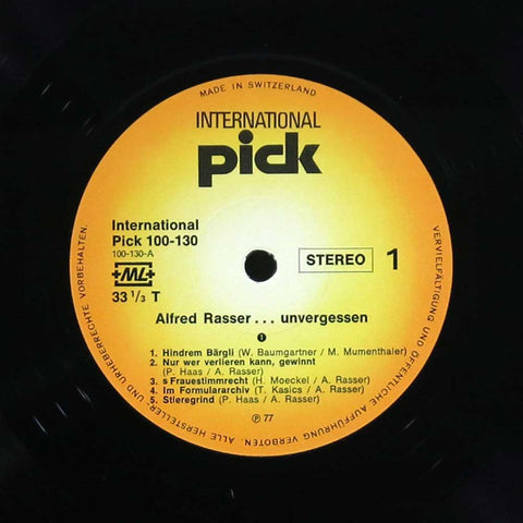 Alfred Rasser ... unvergessen 1