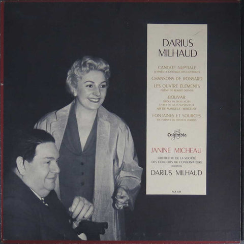 Milhaud - Cantate nuptiale