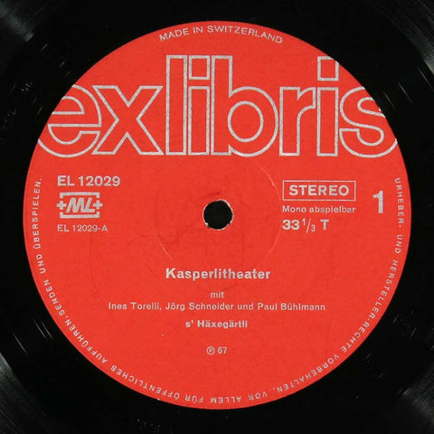 Kasperlitheater (Nr. 1 Originalausgabe, ohne Nummerierung)