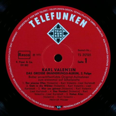 Das grosse Erinnerungs-Album 2. Folge