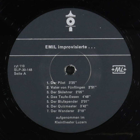 Emil improvisierte