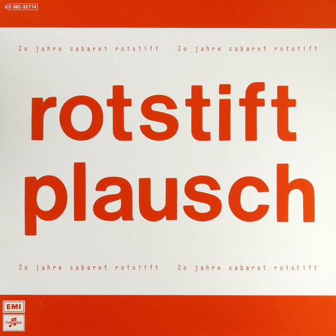 Rotstift Plausch