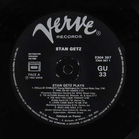 Stan Getz plays