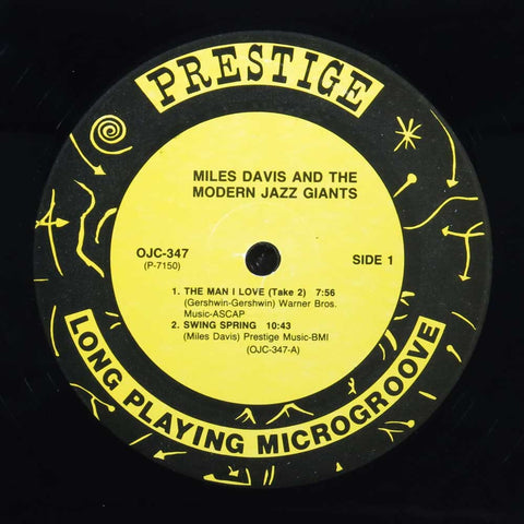 Miles Davis And the Modern Jazz Giants