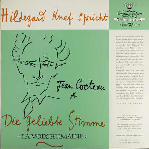 Jean Cocteau Die geliebte Stimme