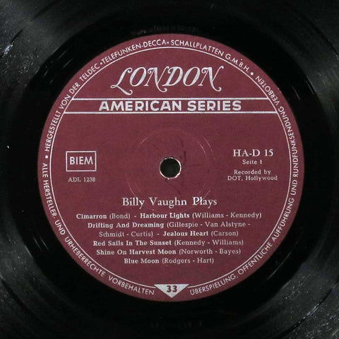 Billy Vaughn Plays